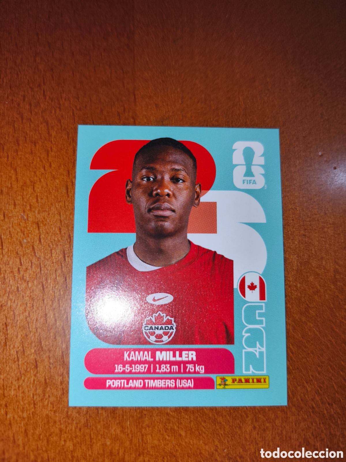Cromos de F&uacute;tbol: CAN9 Kamal Miller CAN 9 Fifa World Cup 2026 Canad&aacute;