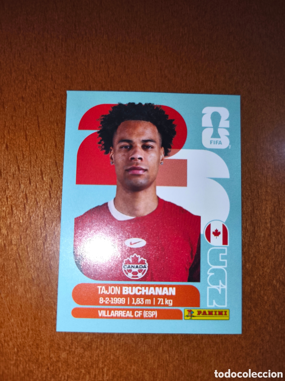 Cromos de F&uacute;tbol: CAN17 Tajon Buchanan CAN 17 Fifa World Cup 2026 Canad&aacute;