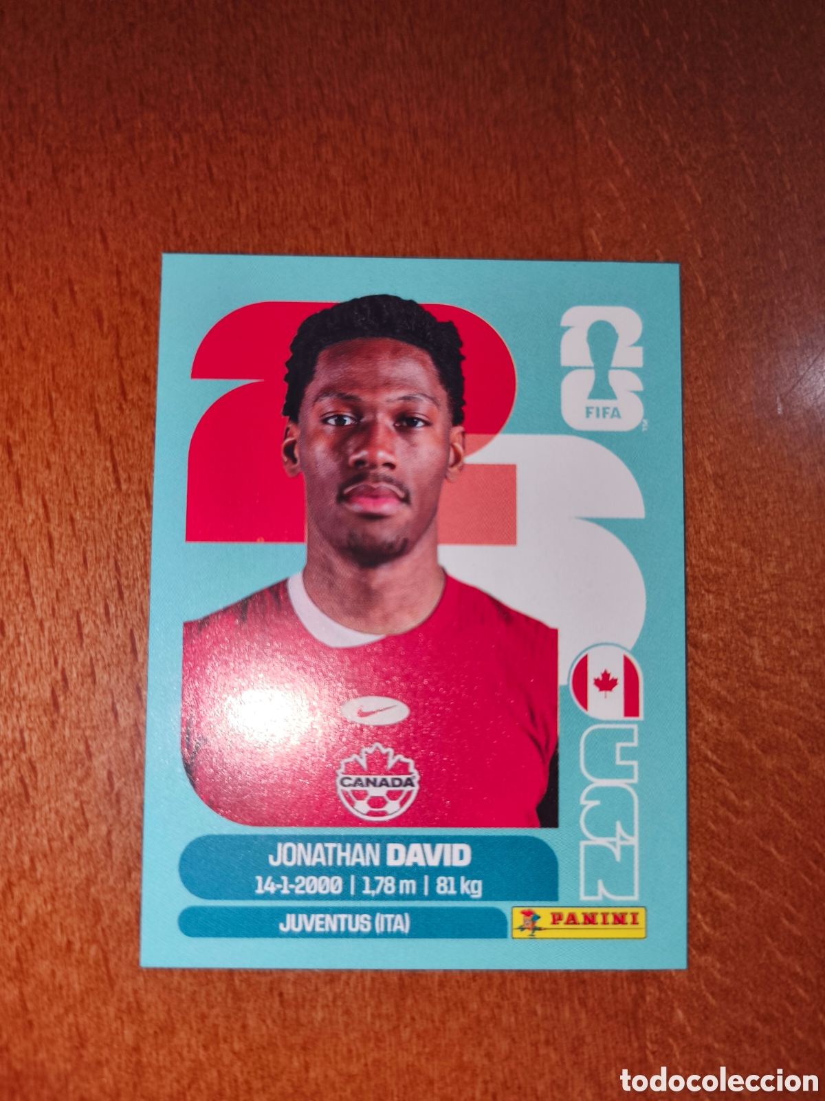 Cromos de F&uacute;tbol: CAN20 Jonathan David CAN 20 Fifa World Cup 2026 Canad&aacute;