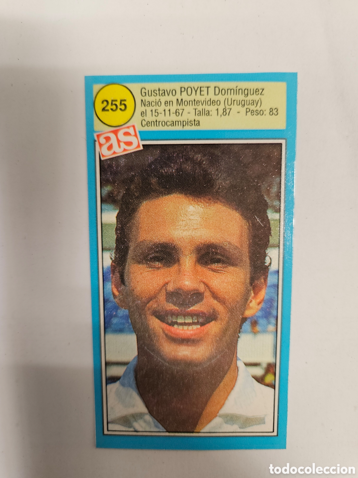 Figurine di Calcio: POYET ZARAGOZA AS 1990 1991 CROMO FUTBOL LIGA 90 91 - SIN PEGAR