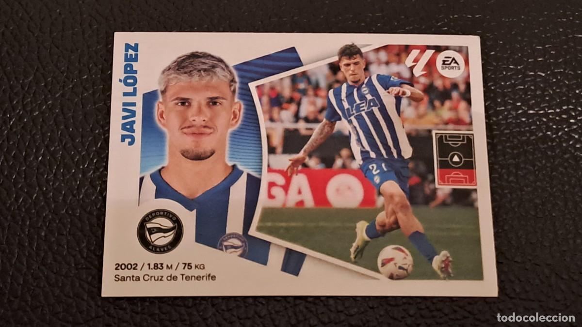 Figurine di Calcio: LIGA ESTE 2024 2025 24 25 N&ordm; 10 JAVI LOPEZ ALAV&Eacute;S NUEVO SIN PEGAR