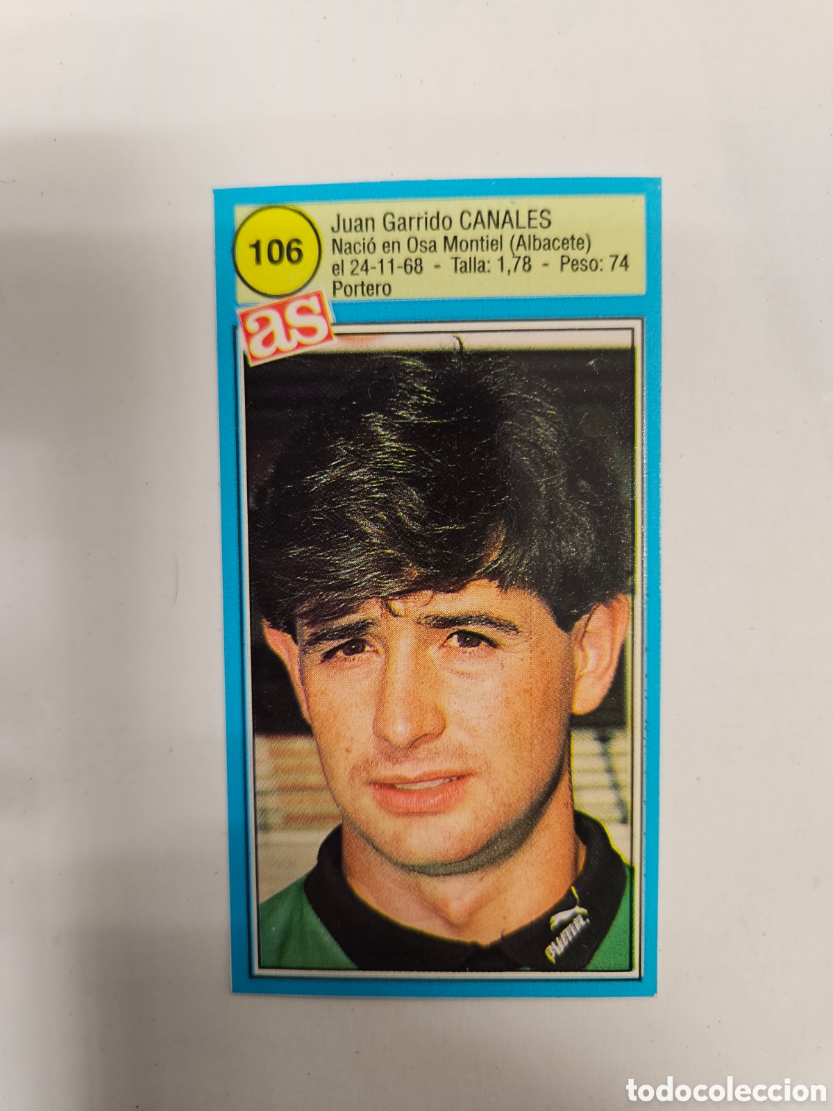 Cartes &agrave; collectionner de Football: CROMO PEGATINA. ASES LIGA FUTBOL 90 91 1990 1991. DIARIO AS. 106 CANALES. CD LOGRO&Ntilde;&Eacute;S