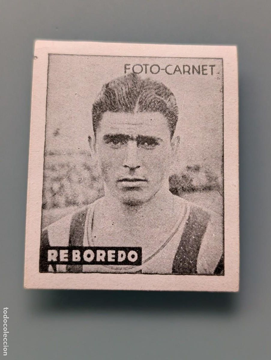 Football Stickers: CROMO REBOREDO DEPORTIVO CORU&Ntilde;A 1942 1943 1942-43 ED CISNE LIBRETA DEPORTIVA LIGA FUTBOL FOOTBALL