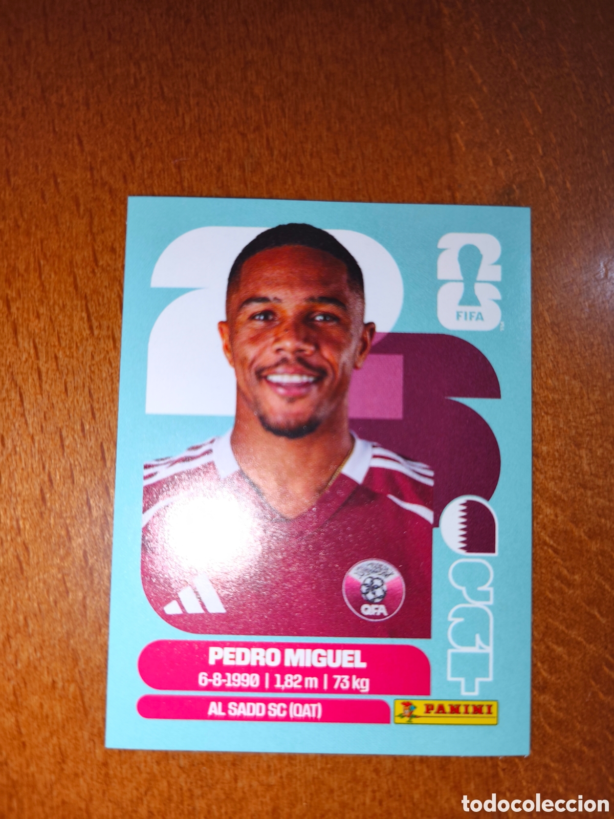 Football Stickers: QAT7 Pedro Miguel QAT 7 Fifa World Cup 2026 Catar