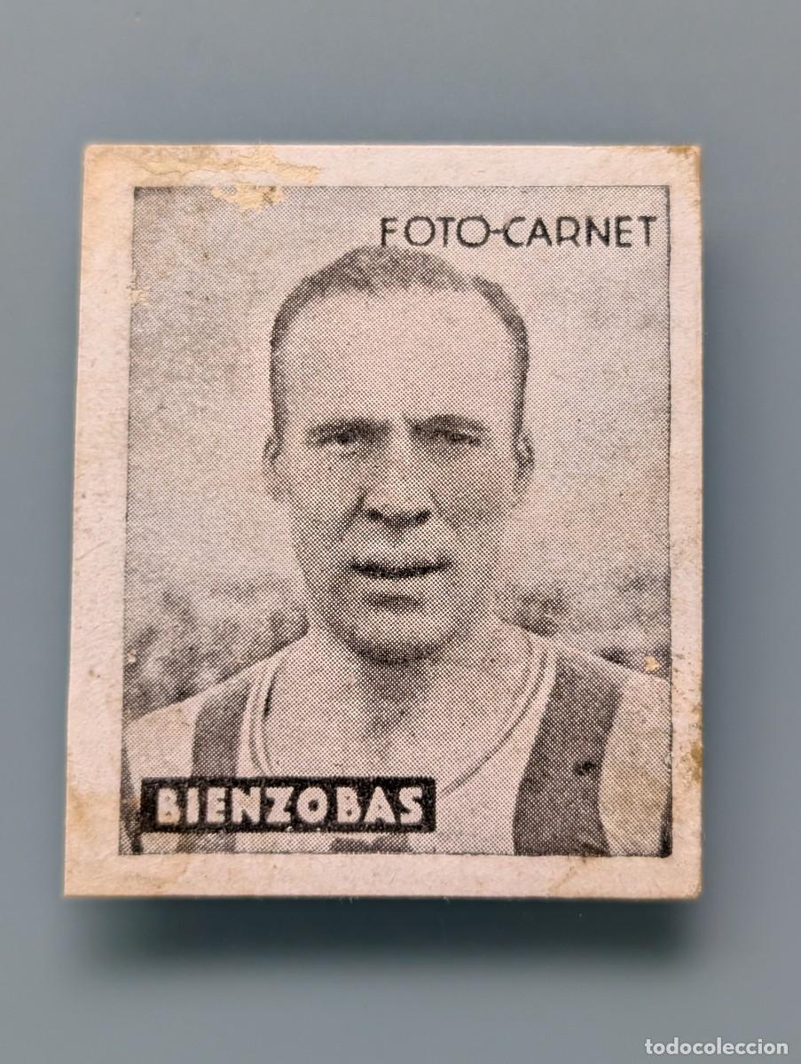 Cromos de F&uacute;tbol: CROMO BIENZOBAS DEPORTIVO CORU&Ntilde;A 1942 1943 1942-43 ED CISNE LIBRETA DEPORTIVA LIGA FUTBOL FOOTBALL