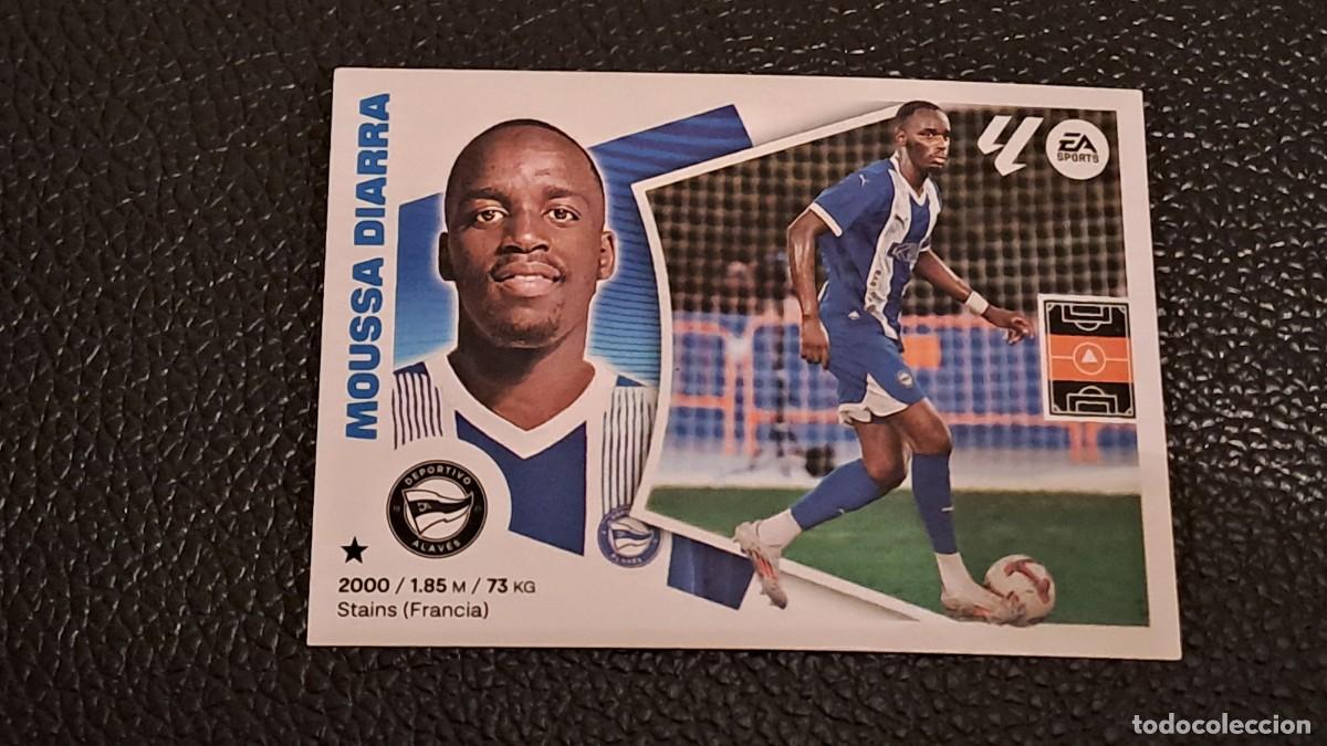 Cromos de F&uacute;tbol: LIGA ESTE 2024 2025 24 25 N&ordm; 15 MOUSSA DIARRA ALAV&Eacute;S NUEVO SIN PEGAR