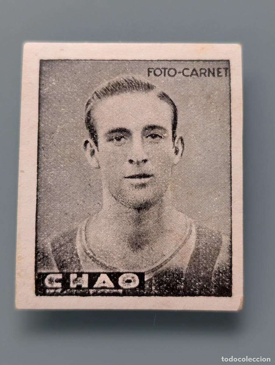 Cromos de F&uacute;tbol: DIFICI CROMO CHAO DEPORTIVO CORU&Ntilde;A 1942 1943 1942-43 ED CISNE LIBRETA DEPORTIVA LIGA FUTBOL FOOTBALL
