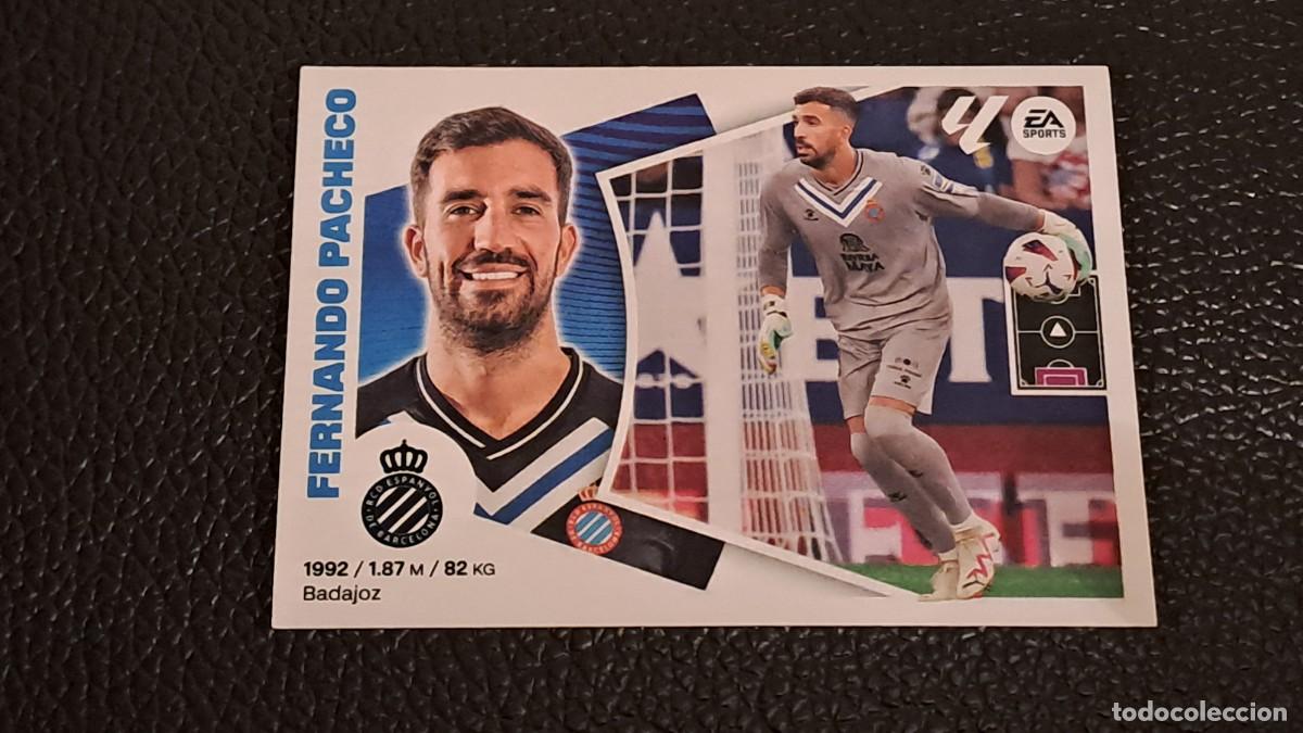 Cromos de F&uacute;tbol: LIGA ESTE 2024 2025 24 25 N&ordm; 4 FERNANDO PACHECO ESPA&Ntilde;OL NUEVO SIN PEGAR