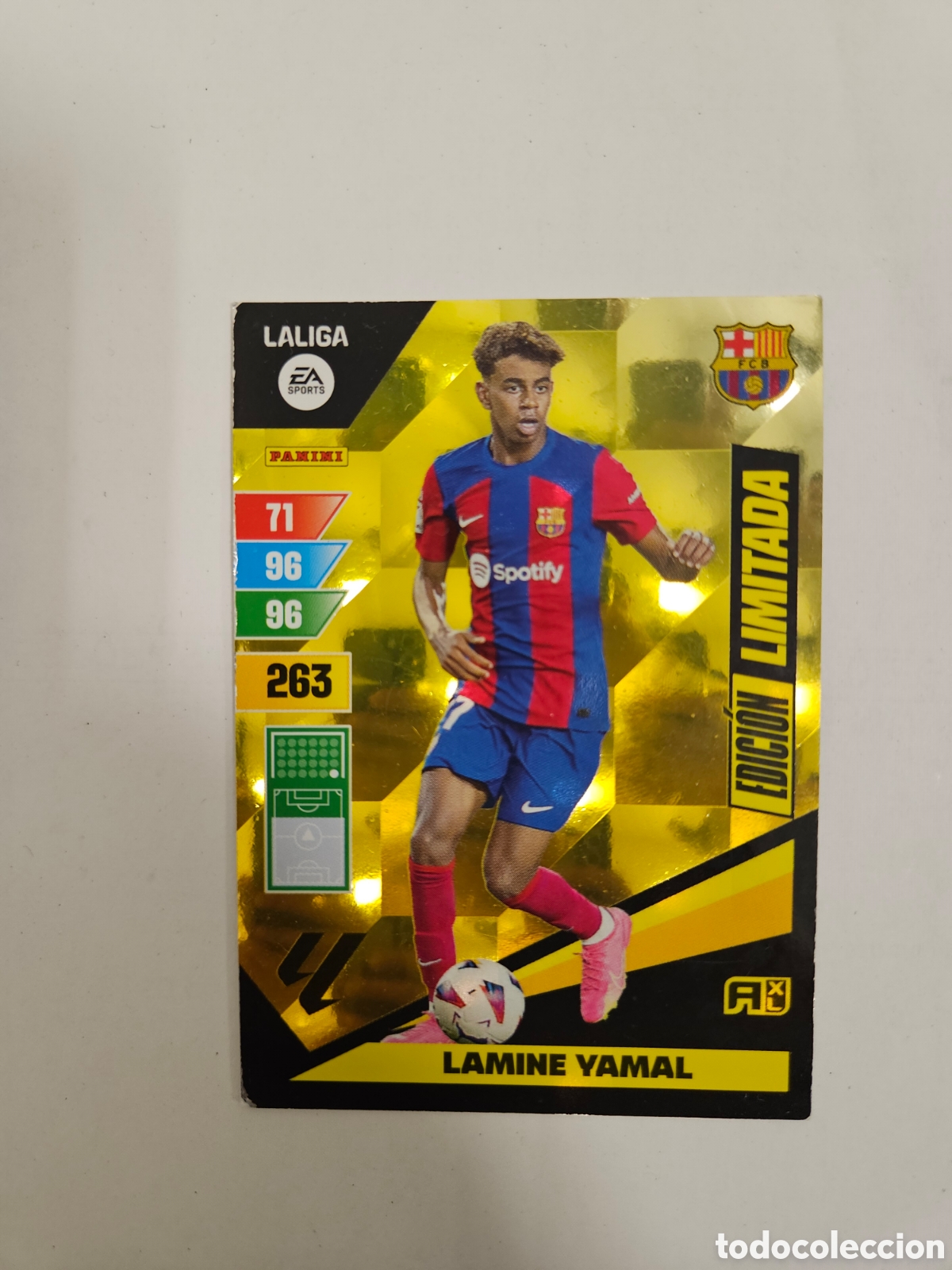 Cromos de F&uacute;tbol: ROOKIE LAMINE YAMAL (BARCELONA) EDICION LIMITADA TEMPORADA 2023 2024 ADRENALYN XL