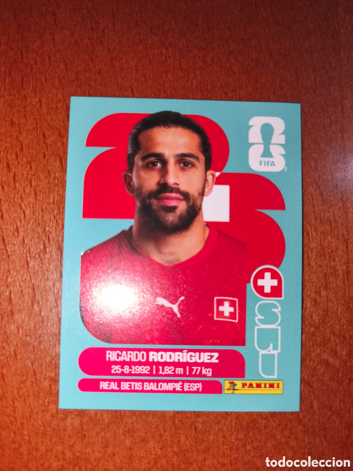 Cartes &agrave; collectionner de Football: SUI5 Ricardo Rodr&iacute;guez SUI 5 Fifa World Cup 2026 Suiza