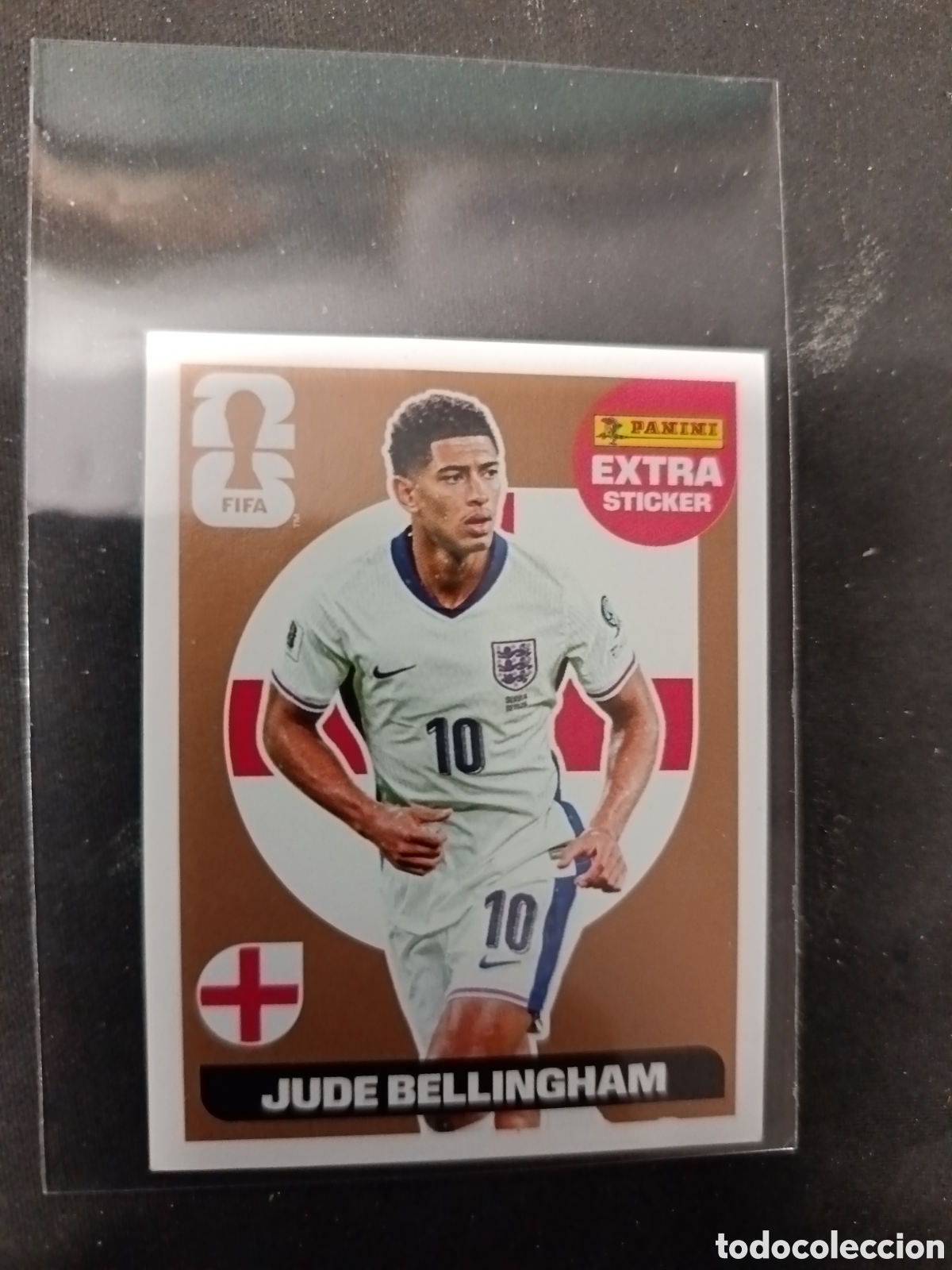 Fu&szlig;ball-Sticker: EXTRA JUDE BELLINGHAM Bronce ENGLAND INGLATERRA MUNDIAL FIFA WORLD CUP 2026 STICKER PANINI
