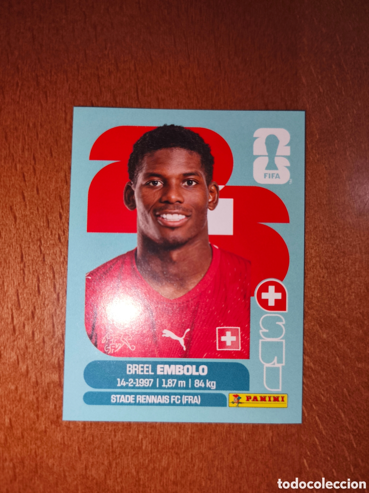 Football Stickers: SUI17 Breel Embolo SUI 17 Fifa World Cup 2026 Suiza