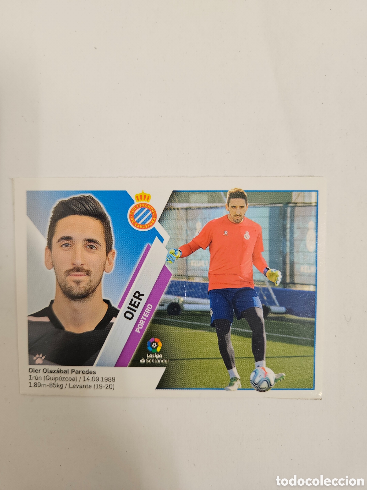 Cromos de F&uacute;tbol: MERCADO DE INVIERNO + ACTUALIZACION EDICIONES ESTE 2019 2020 19 20 N&ordm;14 OIER-ESPANYOL