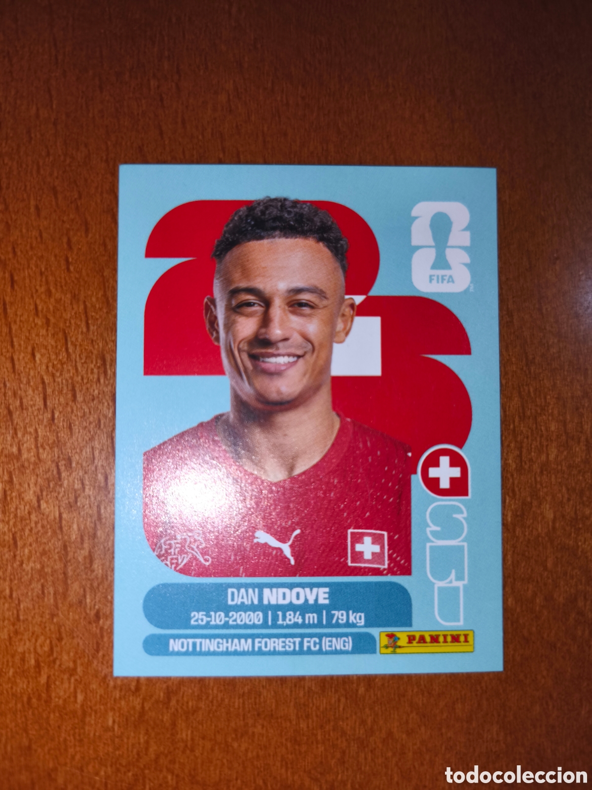 Cromos de F&uacute;tbol: SUI19 Dan Ndoye SUI 19 Fifa World Cup 2026 Suiza