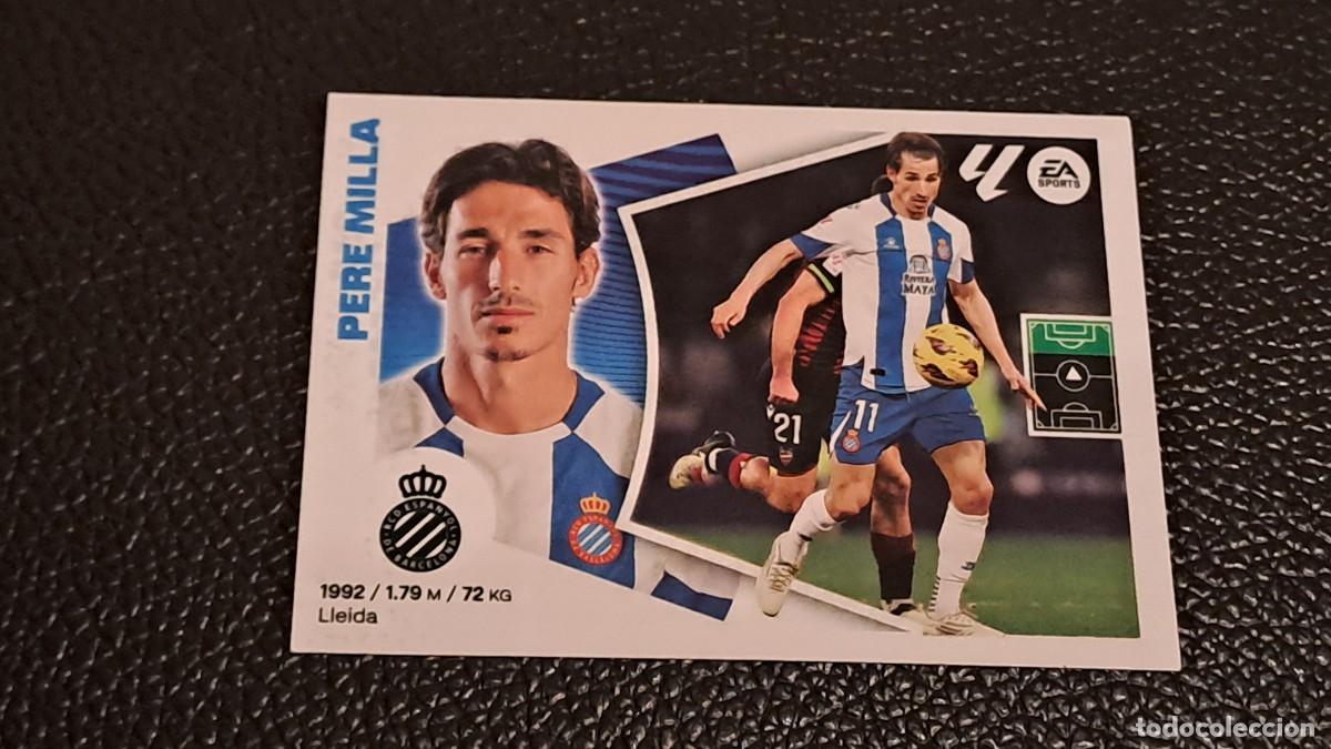 Fu&szlig;ball-Sticker: LIGA ESTE 2024 2025 24 25 N&ordm; 18 PERE MILLA ESPA&Ntilde;OL NUEVO SIN PEGAR