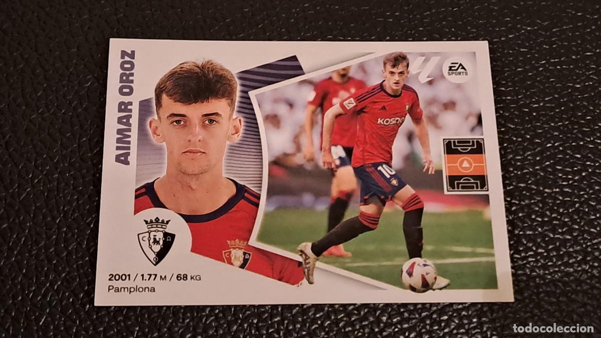 Cromos de F&uacute;tbol: LIGA ESTE 2024 2025 24 25 N&ordm; 17 AIMAR OROZ OSASUNA NUEVO SIN PEGAR