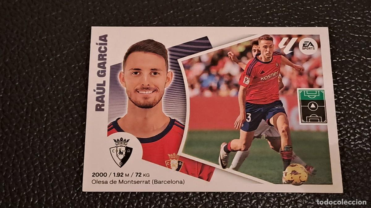 Cromos de F&uacute;tbol: LIGA ESTE 2024 2025 24 25 N&ordm; 18 RAUL GARCIA OSASUNA NUEVO SIN PEGAR