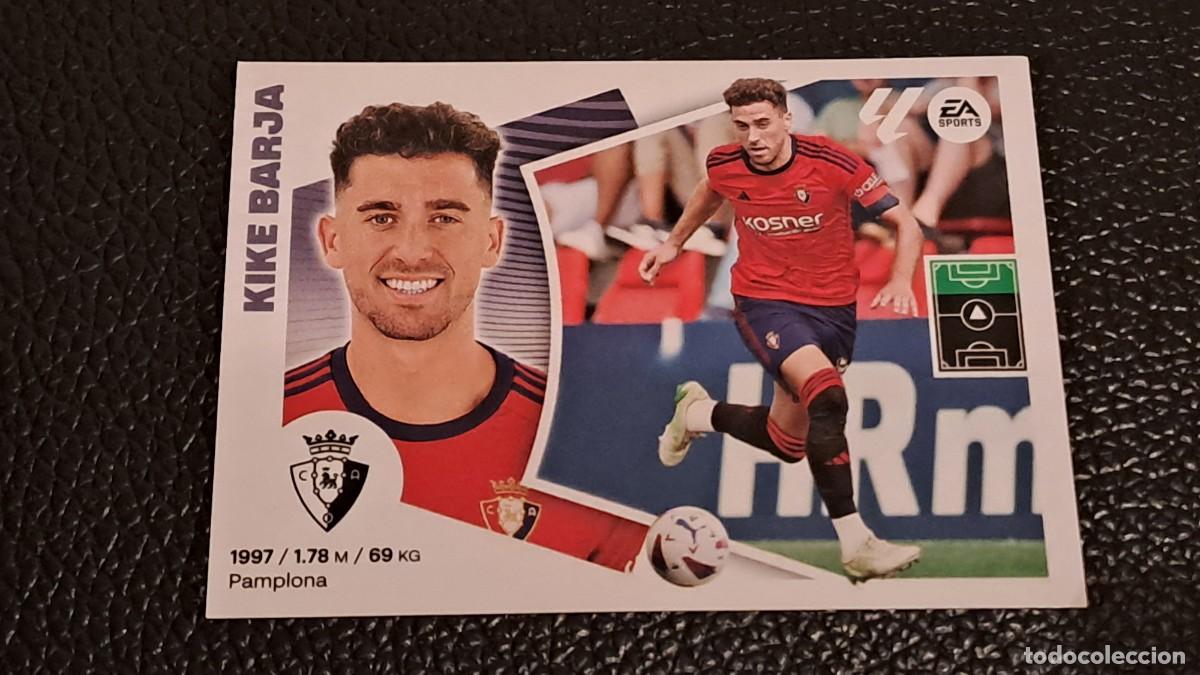 Cromos de F&uacute;tbol: LIGA ESTE 2024 2025 24 25 N&ordm; 19 KIKE BARJA OSASUNA NUEVO SIN PEGAR