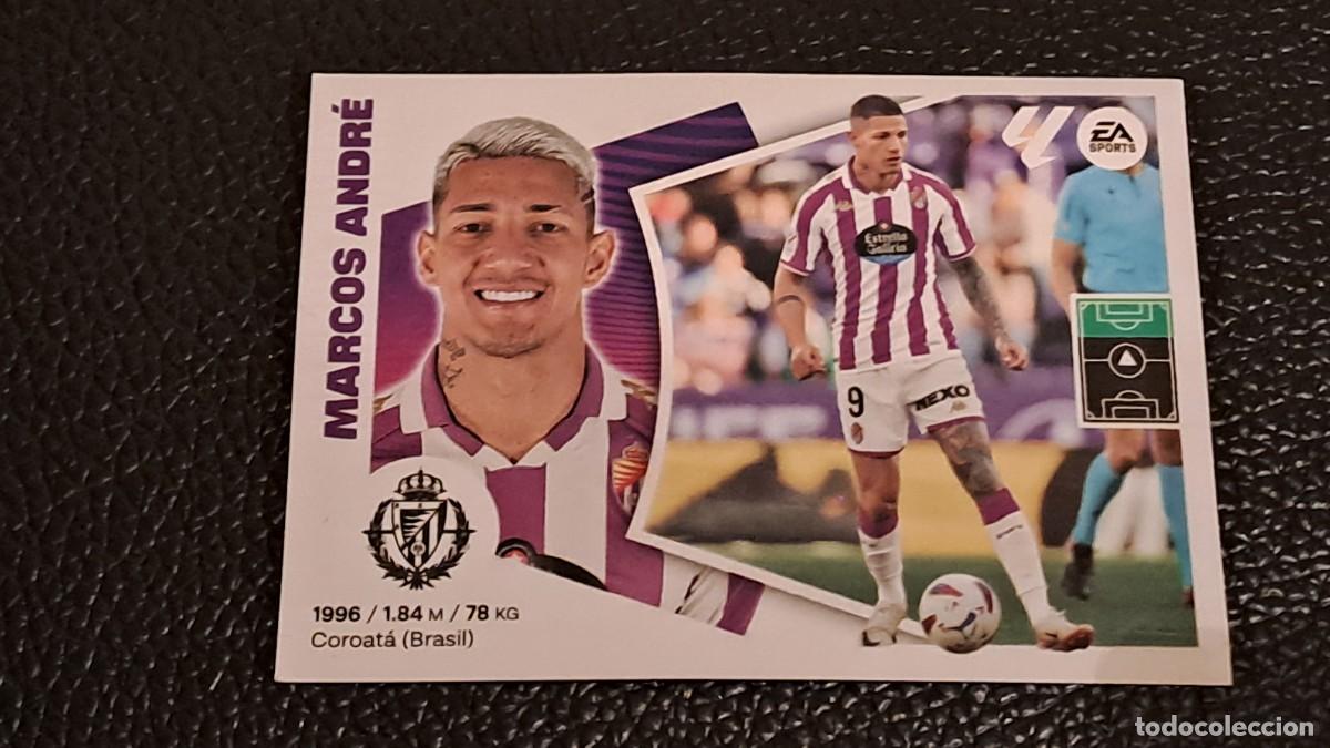 Cromos de F&uacute;tbol: LIGA ESTE 2024 2025 24 25 N&ordm; 20A MARCOS ANDRE VALLADOLID NUEVO SIN PEGAR