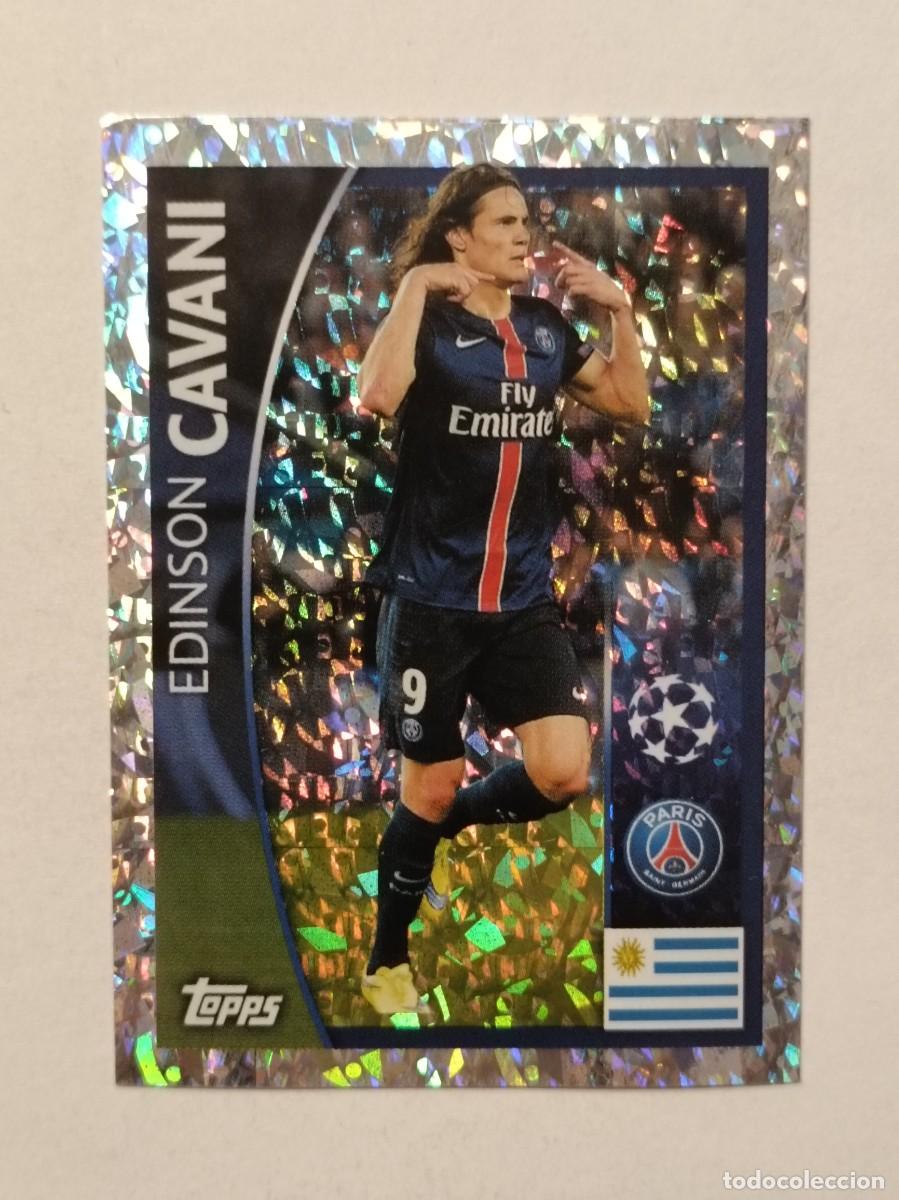 Cromos de F&uacute;tbol: #7 CAVANI (PARIS SAINT-GERMAIN) UEFA CHAMPIONS LEAGUE 2015/2016 TOPPS