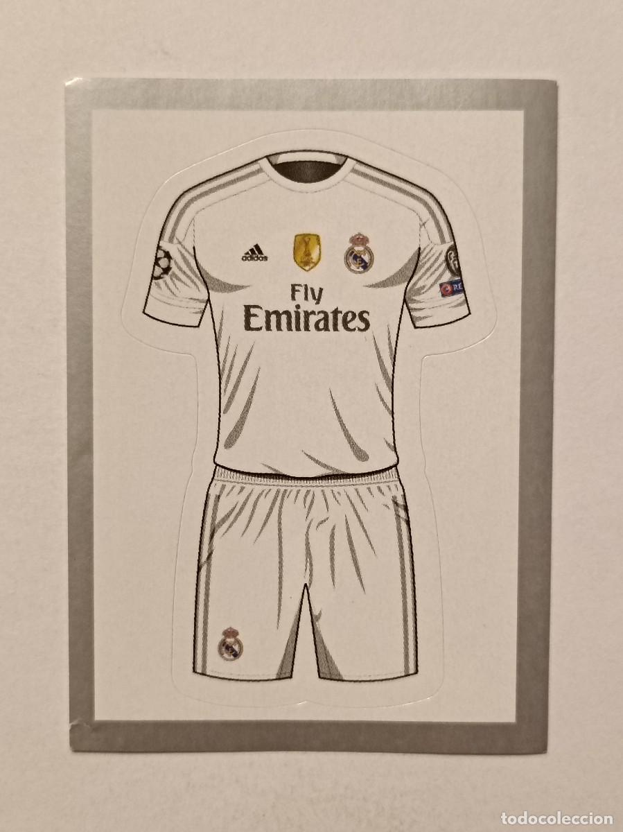 Cromos de F&uacute;tbol: #8 UNIFORME (REAL MADRID) UEFA CHAMPIONS LEAGUE 2015/2016 TOPPS