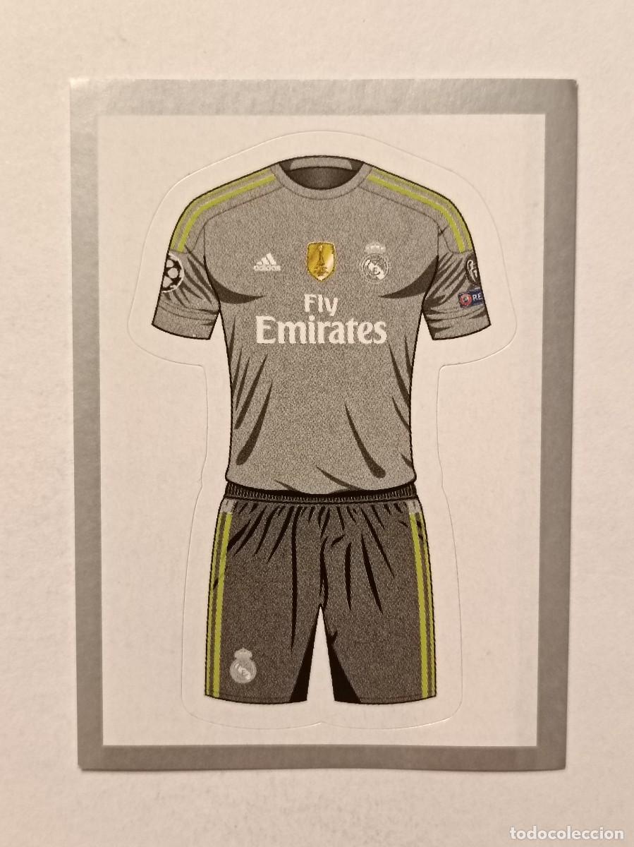 Cromos de F&uacute;tbol: #9 UNIFORME (REAL MADRID) UEFA CHAMPIONS LEAGUE 2015/2016 TOPPS