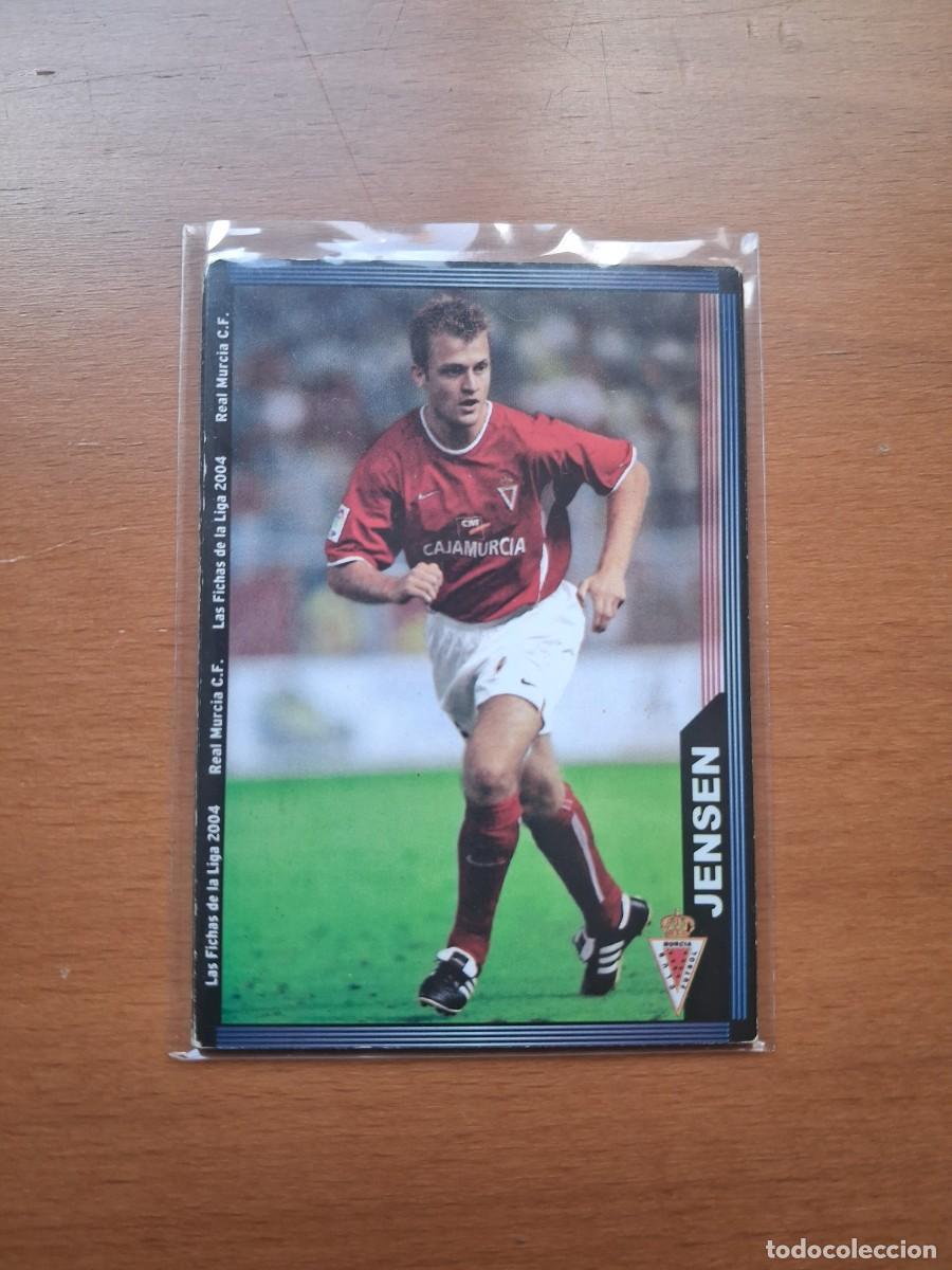 Cromos de F&uacute;tbol: Fichas de la Liga de Mundicromo 2003 2004 03 04 Real Murcia 473 Jensen