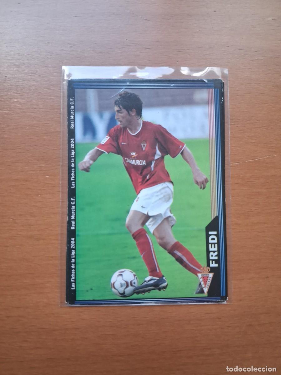 Cromos de F&uacute;tbol: Fichas de la Liga de Mundicromo 2003 2004 03 04 Real Murcia 476 Fredi