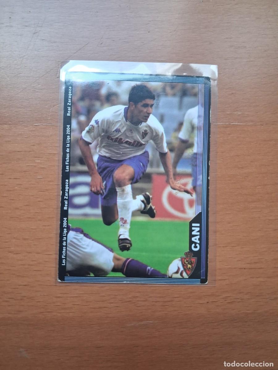 Cromos de F&uacute;tbol: Fichas de la Liga de Mundicromo 2003 2004 03 04 Real Zaragoza 506 Cani