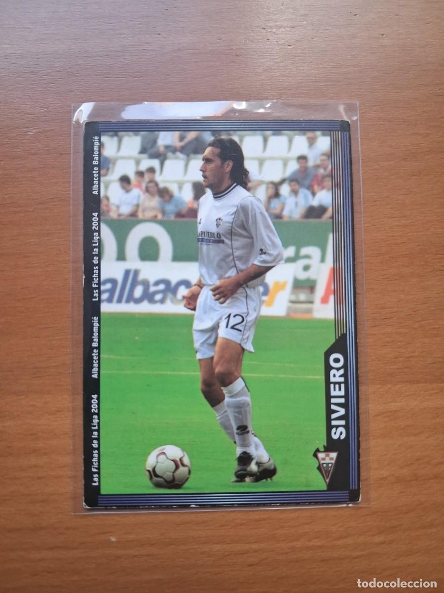 Cromos de F&uacute;tbol: Fichas de la Liga de Mundicromo 2003 2004 03 04 Albacete 524 Siviero