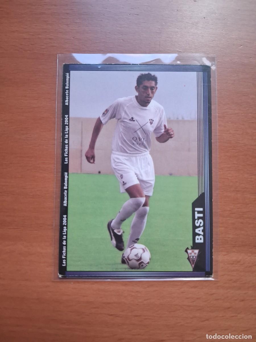 Cromos de F&uacute;tbol: Fichas de la Liga de Mundicromo 2003 2004 03 04 Albacete 536 Basti