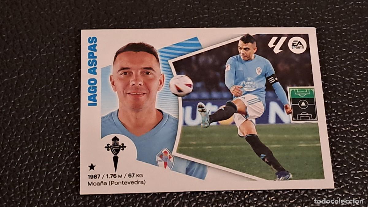 Figurine di Calcio: LIGA ESTE 2024 2025 24 25 N&ordm; 20 IAGO ASPAS CELTA DE VIGO NUEVO SIN PEGAR
