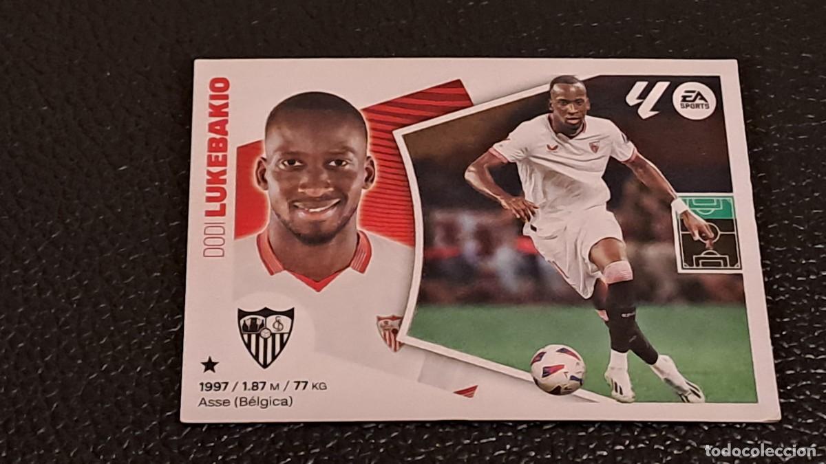 Cromos de F&uacute;tbol: LIGA ESTE 2024 2025 24 25 N&ordm; 19 LUKEBAKIO SEVILLA NUEVO SIN PEGAR