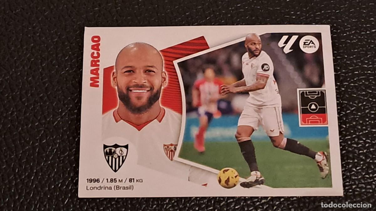 Figurine di Calcio: LIGA ESTE 2024 2025 24 25 N&ordm; 8 MARCAO SEVILLA NUEVO SIN PEGAR
