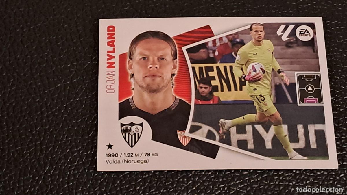 Figurine di Calcio: LIGA ESTE 2024 2025 24 25 N&ordm; 3 NYLAND SEVILLA NUEVO SIN PEGAR