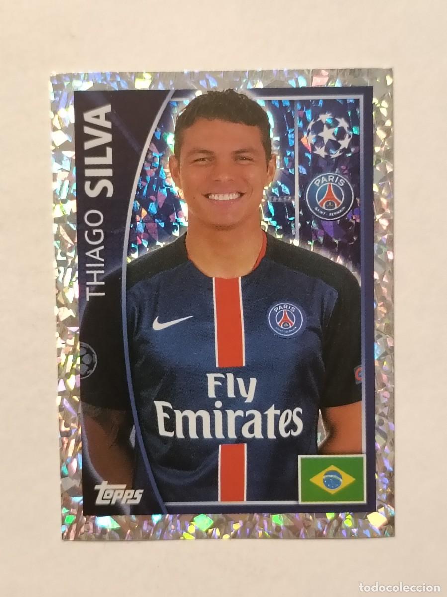 Cromos de F&uacute;tbol: #19 SILVA (PARIS SAINT-GERMAIN) UEFA CHAMPIONS LEAGUE 2015/2016 TOPPS