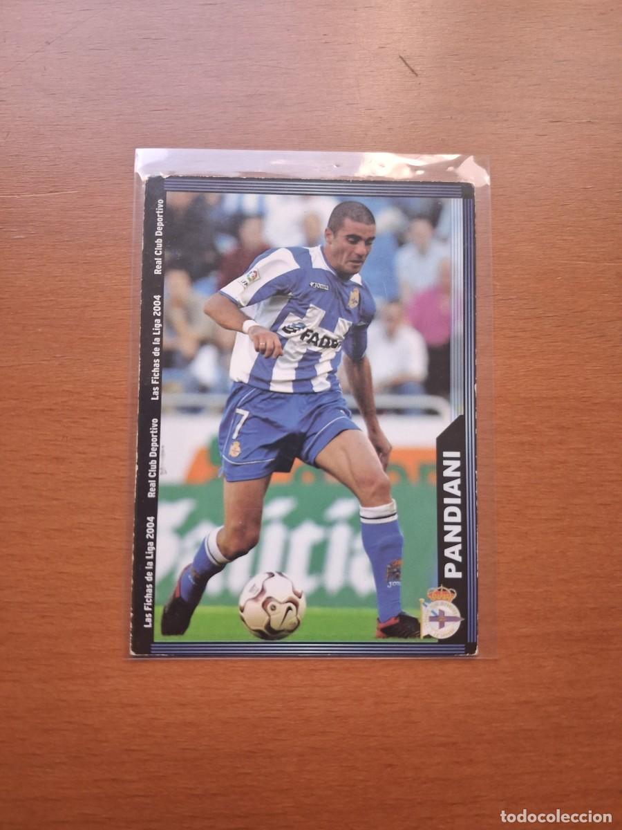 Cromos de F&uacute;tbol: Fichas de la Liga de Mundicromo 2003 2004 03 04 RC Deportivo de la Coru&ntilde;a 585 Pandiani