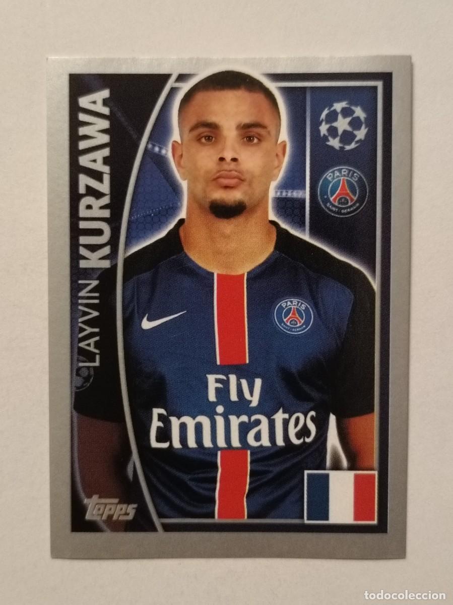 Cromos de F&uacute;tbol: #20 KURZAWA (PARIS SAINT-GERMAIN) UEFA CHAMPIONS LEAGUE 2015/2016 TOPPS