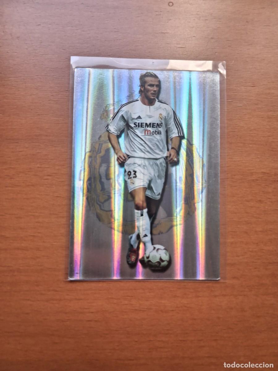 Cromos de F&uacute;tbol: Fichas de la Liga de Mundicromo 2003 2004 03 04 Welcome Real Madrid CF 588 Beckham