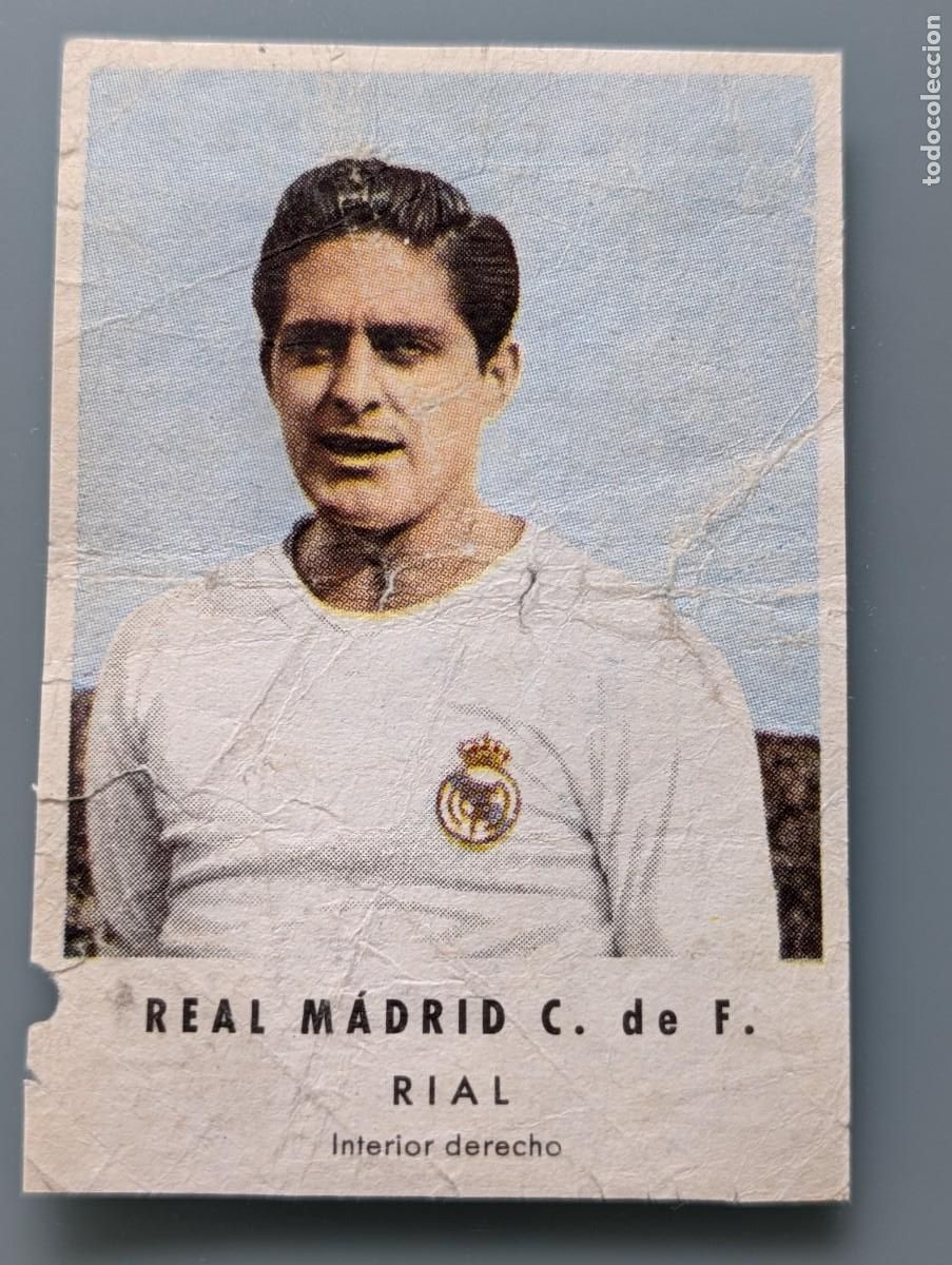 Cartes &agrave; collectionner de Football: MUY DIFICIL CROMO RARE CARD RIAL REAL MADRID CHOCOLATES GRANELL FOOTBALL FUTBOL PUSKAS DI STEFANO