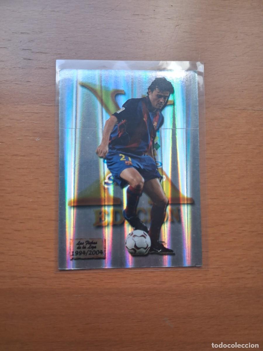 Cartes &agrave; collectionner de Football: Fichas de la Liga de Mundicromo 2003 2004 03 04 X Edicion FC Barcelona 637 Luis Enrique