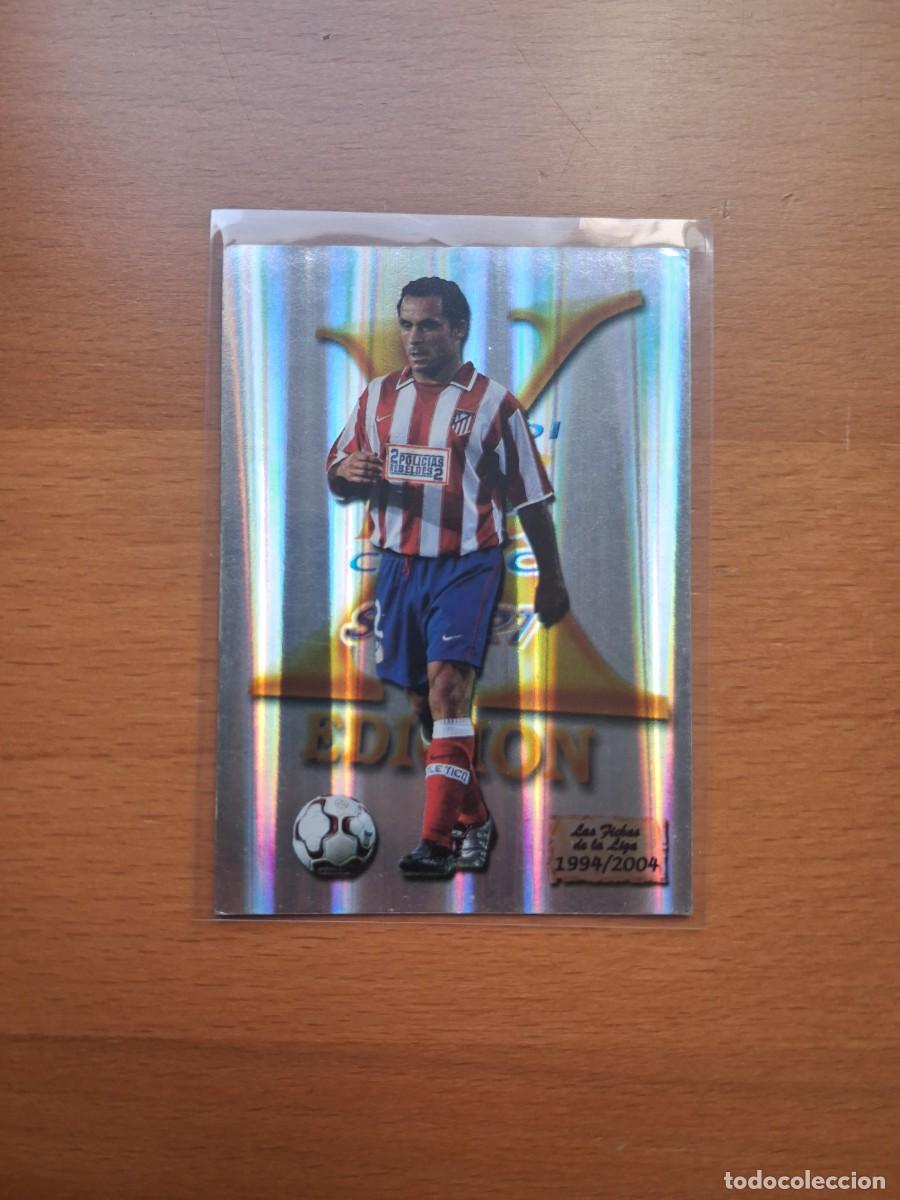 Cromos de F&uacute;tbol: Fichas de la Liga de Mundicromo 2003 2004 03 04 X Edicion Atletico de Madrid 644 Sergi