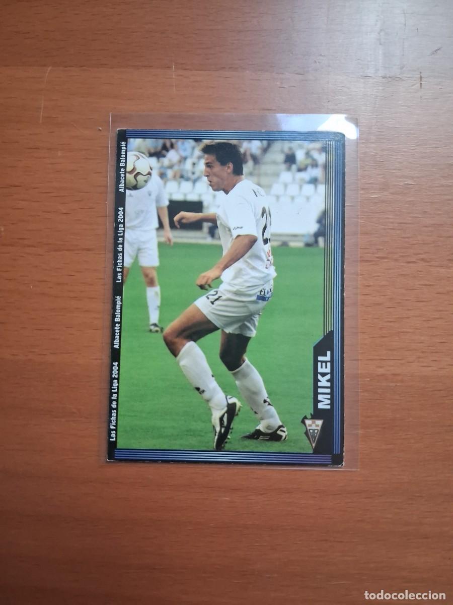 Cromos de F&uacute;tbol: Fichas de la Liga de Mundicromo 2003 2004 03 04 Albacete 663 Mikel