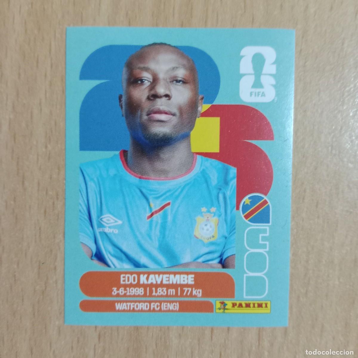Cromos de F&uacute;tbol: EDO KAVEMBE , R.P.CONGO , STICKER CROMO N&ordm; COD 10 , FIFA WORLD CUP 2026 - PANINI - A&Ntilde;O 2026.