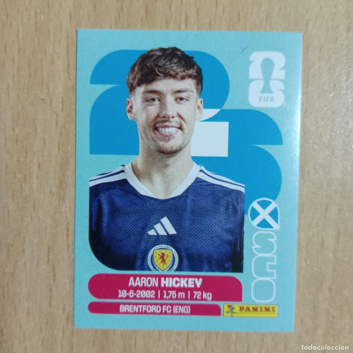 Figurine di Calcio: AARON HICKEY , ESCOCIA , STICKER CROMO N&ordm; SCO 5 , FIFA WORLD CUP 2026 - PANINI - A&Ntilde;O 2026.