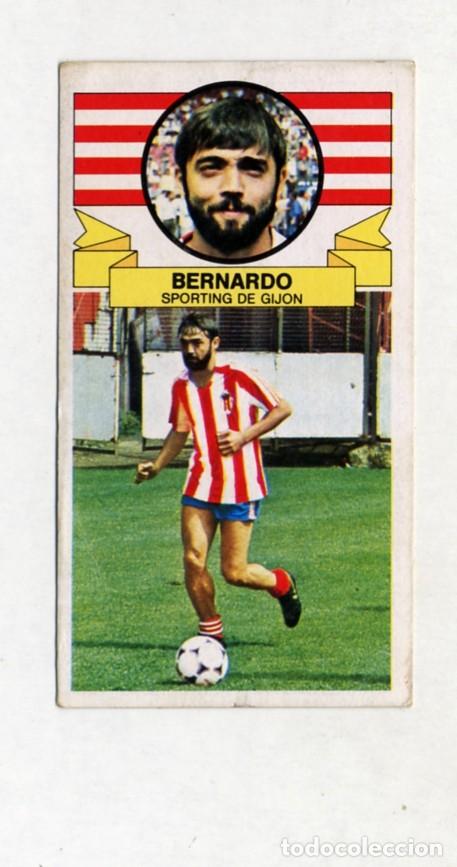 Figurine di Calcio: LIGA 85 86 1985 1986 ULTIMO FICHAJE 38 BERNARDO NUEVO / SIN PEGAR