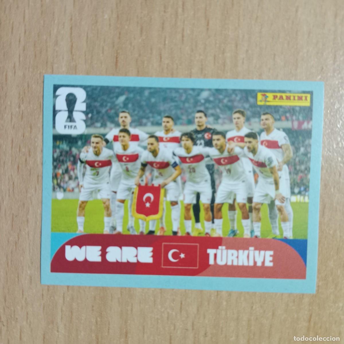 Cromos de F&uacute;tbol: TURQU&Iacute;A , STICKER CROMO N&ordm; TUR 13 , FIFA WORLD CUP 2026 - PANINI - A&Ntilde;O 2026.