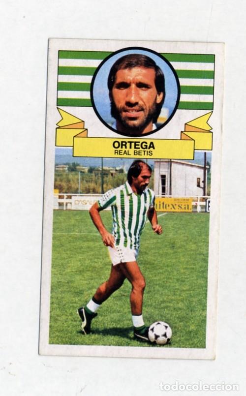 Cromos de F&uacute;tbol: LIGA 85 86 1985 1986 ORTEGA VERSI&Oacute;N COLOCA NUEVO / NUNCA PEGADO / DE SOBRE