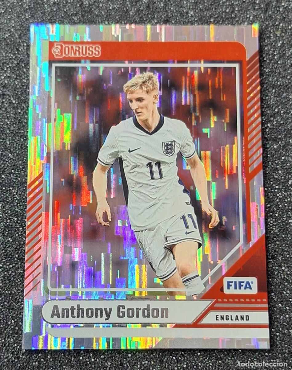 Cromos de F&uacute;tbol: Anthony Gordon Inglaterra Panini Donruss Soccer Silver #53