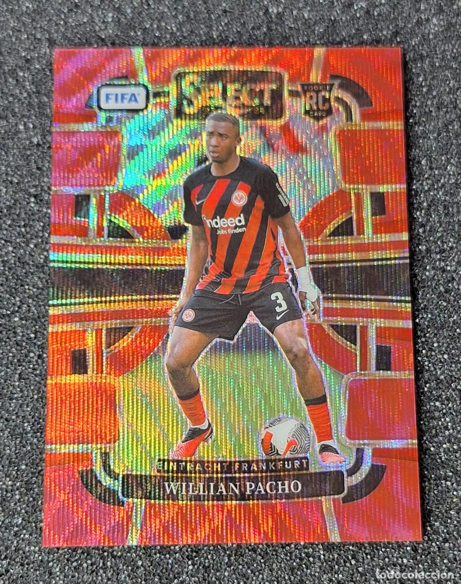 Cromos de F&uacute;tbol: Willian Pacho Eintracht Frankfurt Panini Select Soccer 2023-24 #32 055/149 Prizm